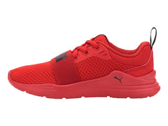 Tenis PUMA Wired Run Rojo para Niño