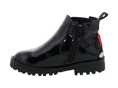 Botas Tropicana Charol Dots Negro para Niña