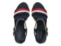 Sandalias Tommy Hilfiger Shimmery Ribbon Azul para Mujer