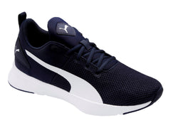 Tenis PUMA Flyer Runner Azul Marino y Blanco para Hombre
