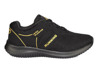 Tenis Alterno Negro con Oro para Mujer