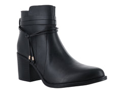 Botines Vaqueros Lady Carolina Negro para Mujer
