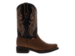 Botas Vaqueras Rio Grande Crazy Tan para Hombre
