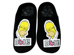 Pantuflas ARRA Negro de Los Simpson Homer