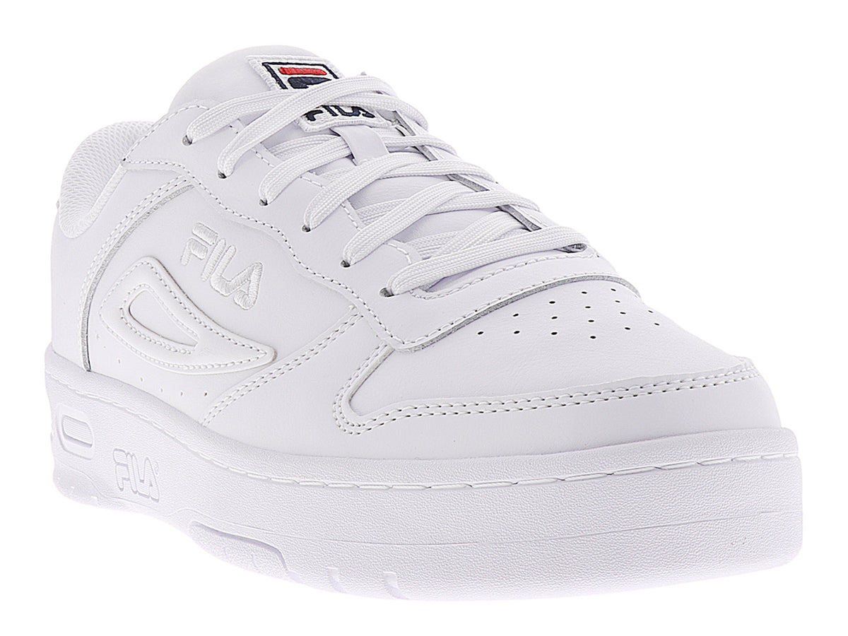 Tenis FILA LNX-100 Blancos con Detalles Azul y Rojo