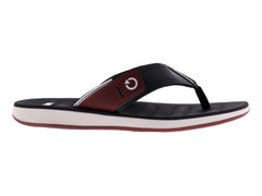 Sandalias Cartago Blanco Negro Bordo para Hombre