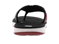 Sandalias Cartago Blanco Negro Bordo para Hombre