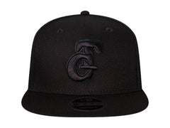 Gorra New Era Negra de Visera Plana para Hombre