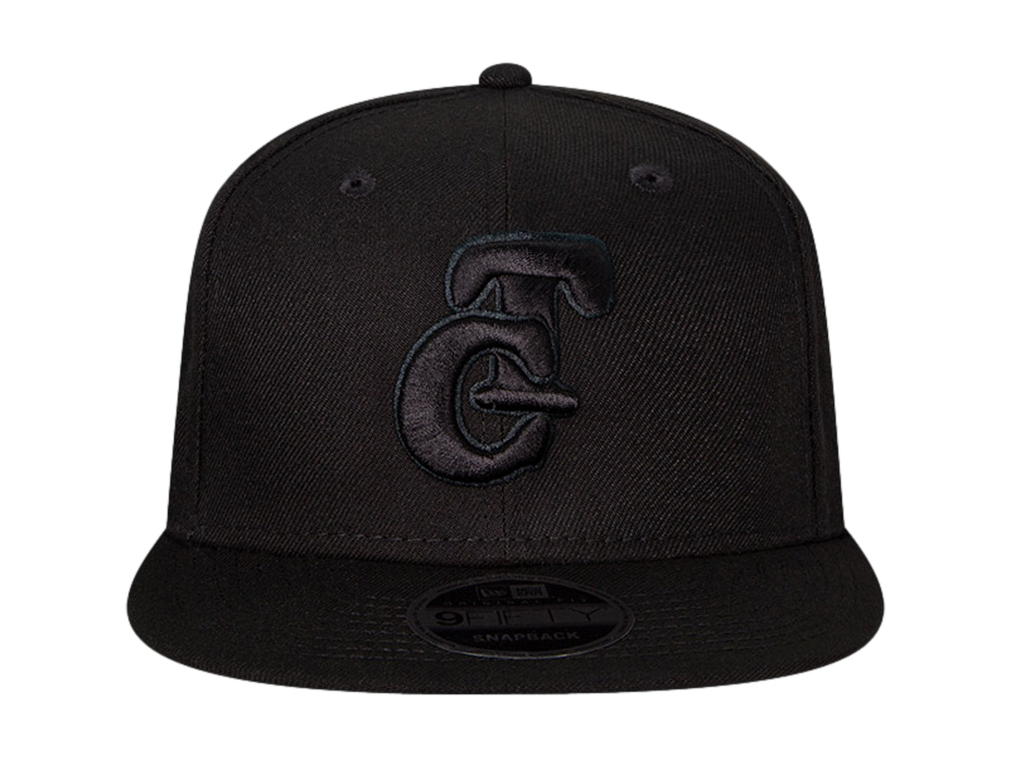 Gorra New Era Negra de Visera Plana para Hombre