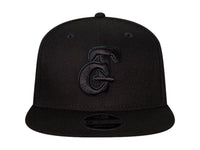 Gorra New Era Negra de Visera Plana para Hombre
