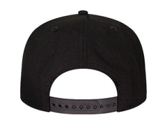 Gorra New Era Negra de Visera Plana para Hombre