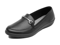Zapatos Planos Flexi Negros para Mujer