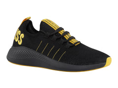 Tenis K-Swiss New Flanagan Negro con Amarillo para Hombre