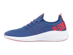 Tenis K-Swiss New Flanagan Azul Marino y Rojo para Hombre