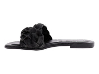 Sandalias Luna Rosa Casuales Negras para Mujer
