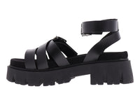 Sandalias Vicenza Plataforma Negro para Mujer