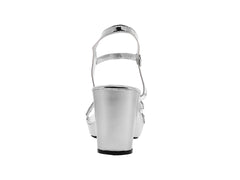 Zapatillas Sary Plata Espejo para Mujer