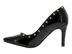 Zapatillas Stiletto Lady Paulina Negro para Mujer