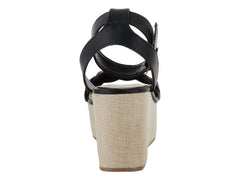 Sandalias de Plataforma Lady Paulina Color Negro para Mujer