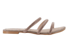 Sandalias Sary Color Maquillaje y Oro Rosado para Mujer