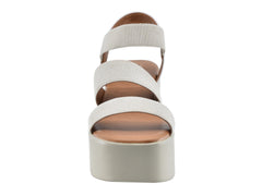 Sandalias de Plataforma EFE Color Latte