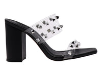 Zapatillas EFE Aldana Negro y Transparente para Mujer