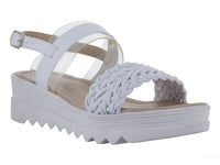 Sandalias MELI&ANA Blancas para Mujer