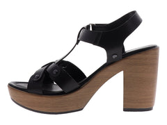 Sandalias de Plataforma MELI&ANA Negro para Mujer