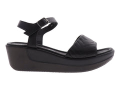 Sandalias Luna Rosa Negro para Mujer