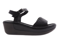 Sandalias Luna Rosa Negro para Mujer