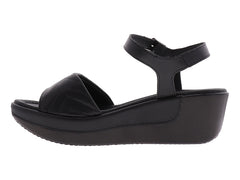 Sandalias Luna Rosa Negro para Mujer