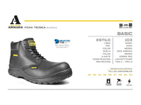 Botas Armada 0103 Para Hombre