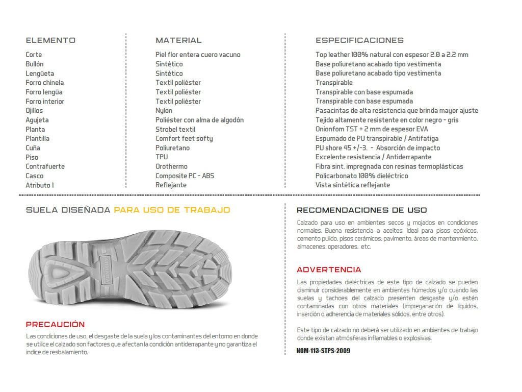 Botas Armada 5022 Para Hombre