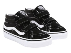Tenis Vans Sk8-Mid Reissue Negro y Blanco para Niño