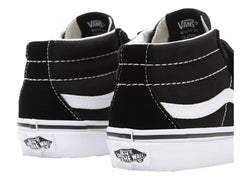 Tenis Vans Sk8-Mid Reissue Negro y Blanco para Niño