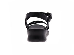 Sandalias Clinton Portofino Negro para Mujer