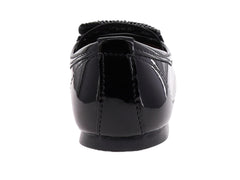 Zapatos Flats 4EVER Charol Negro para Niña