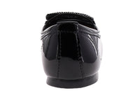 Zapatos Flats 4EVER Charol Negro para Niña