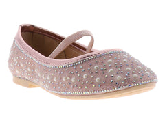 Zapatos Flats 4EVER Marcella Oro Rosado para Niña
