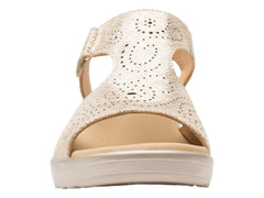 Sandalias Flexi Plataforma Color Oro para Mujer
