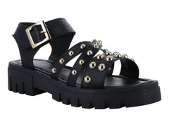 Sandalias Meli&Ana Negras para Mujer