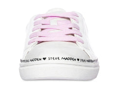 Tenis Steve Madden Jhones T Blancos para Niña