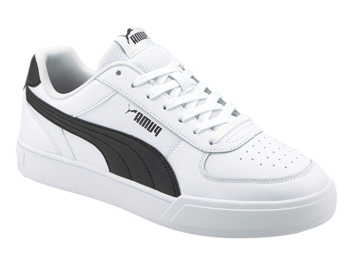Tenis PUMA Caven Blanco y Negro para Hombre