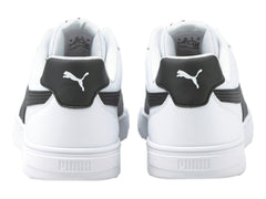 Tenis PUMA Caven Blanco y Negro para Hombre