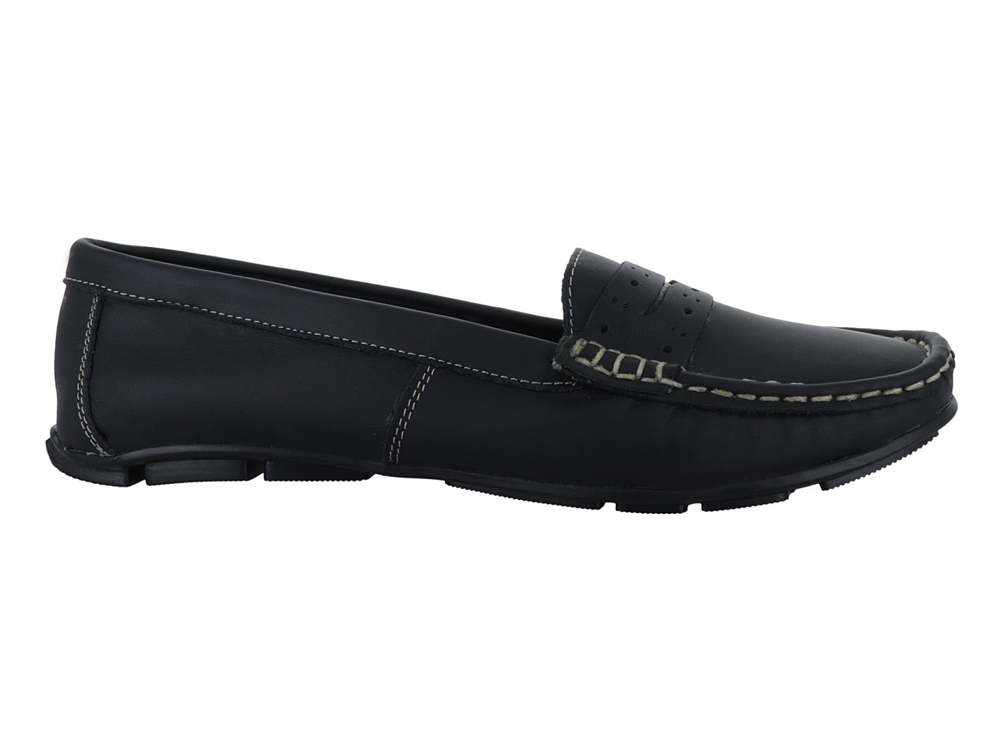 Zapato Mocasín Driver MELI&ANA Negro para Mujer