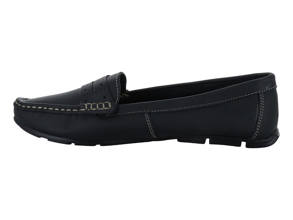 Zapato Mocasín Driver MELI&ANA Negro para Mujer