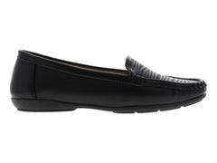 Zapato Mocasín Comfort Fit Negro para Mujer