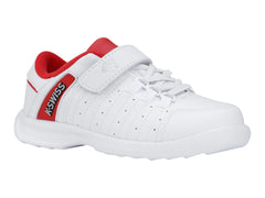 Tenis K-Swiss Darwell CH Blancos y Rojos para Niño