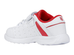 Tenis K-Swiss Darwell CH Blancos y Rojos para Niño