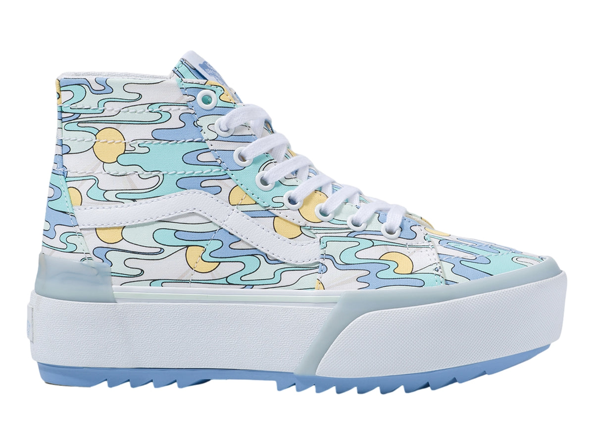 Tenis Vans Sk8 Hi Tapered 5U2zel Para Mujer